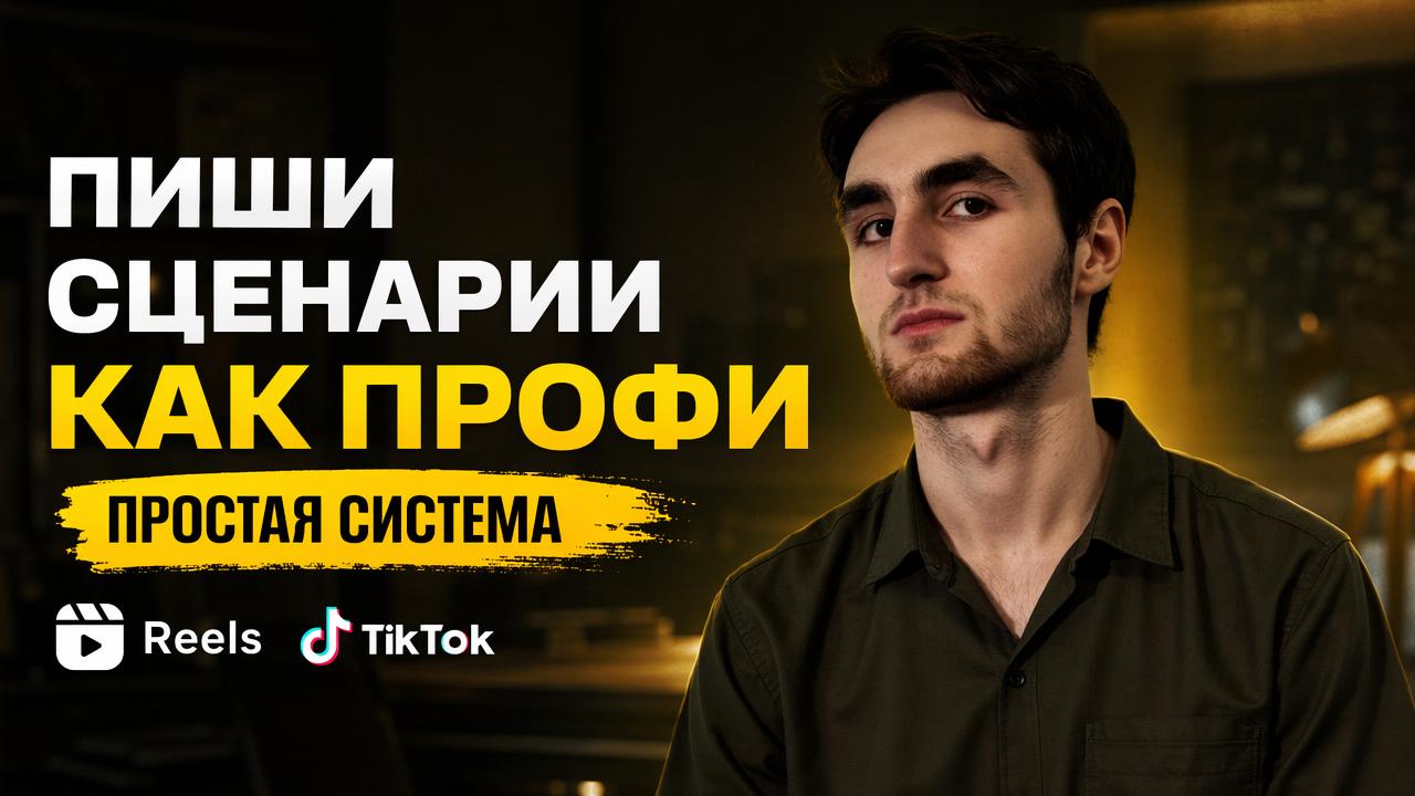 Как писать ВИРУСНЫЕ сценарии в 3 раза быстрее: пошаговая система для Reels и YouTube