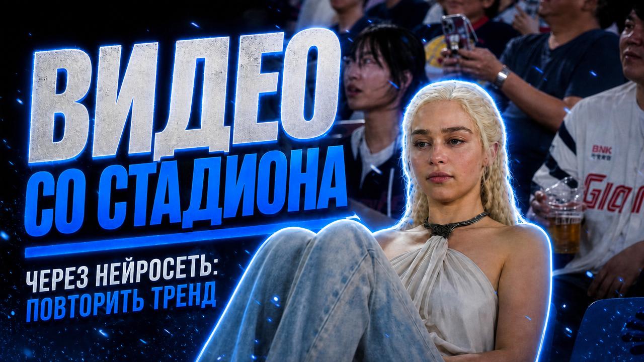 Видео со стадиона через нейросеть: пошаговая инструкция